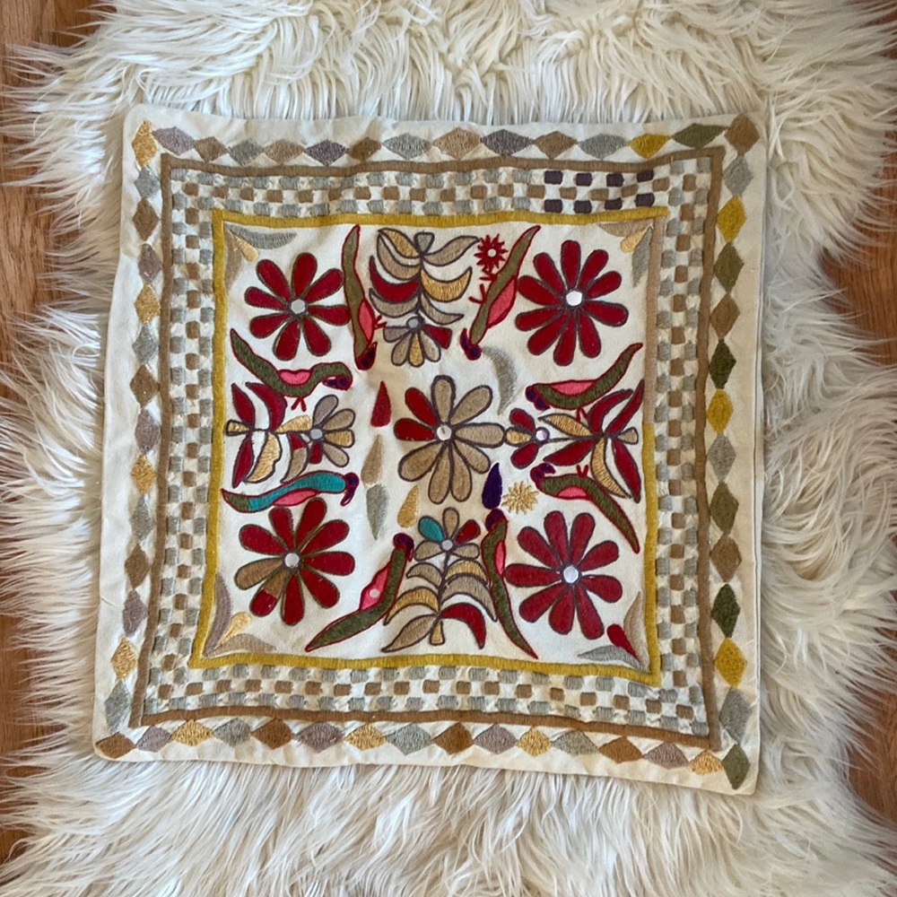 Pottery barn square pillowcase